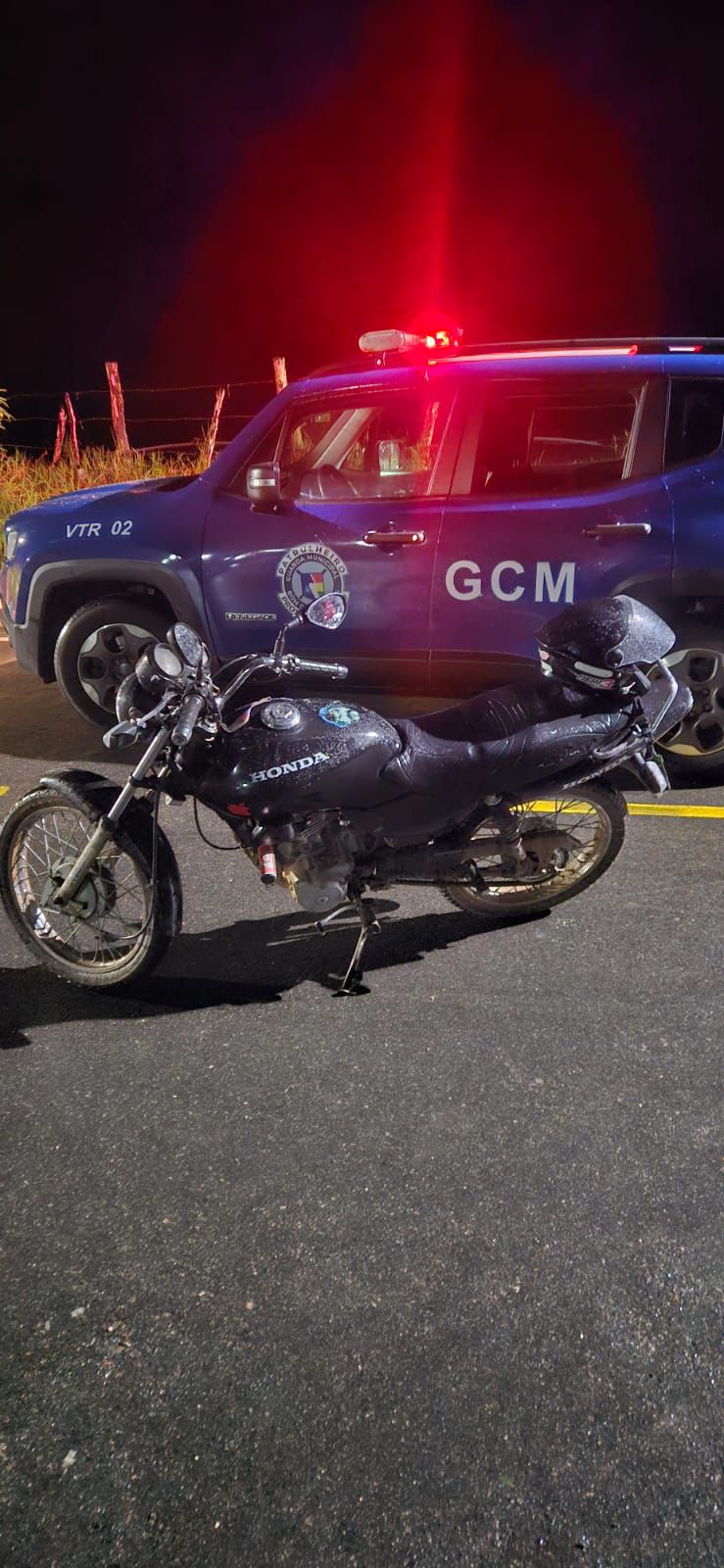 Guarda Municipal recupera moto roubada em Bom Conselho