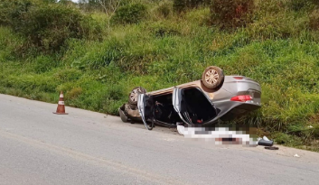 Policial Militar morre em acidente na curva das Laranjeiras em Garanhuns.