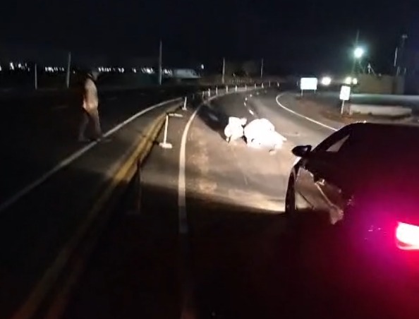 Motociclista fica ferido em acidente na AL-115, em Palmeira dos Índios