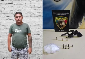 Ação do DENARC em Iati prende suspeito de tráfico e porte ilegal de arma