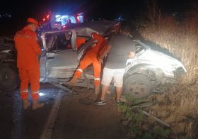 Acidente grave é registrado na PE-218, na região do Pacheco, em Terezinha