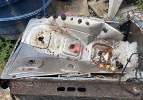 Panela de pressão explode e destrói fogão e danifica cozinha em Bom Conselho