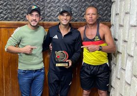 MELHOR BRASILEIRO NA 100ª SÃO SILVESTRE, FÁBIO JESUS PARTICIPA DO PROGRAMA SÁBADO ALEGRE NA RÁDIO PAPACAÇA
